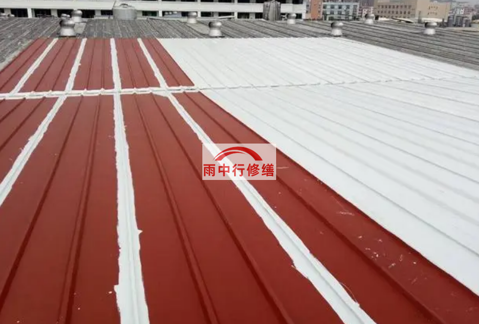合肥万达广场商业钢结构金属屋面防水工程